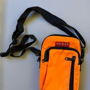 Guess Bright Orange Belt Bag